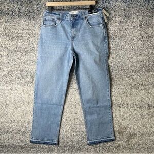 Abercrombie & Fitch Curve Love Mid Rise The 90s Straight Size 31 Short